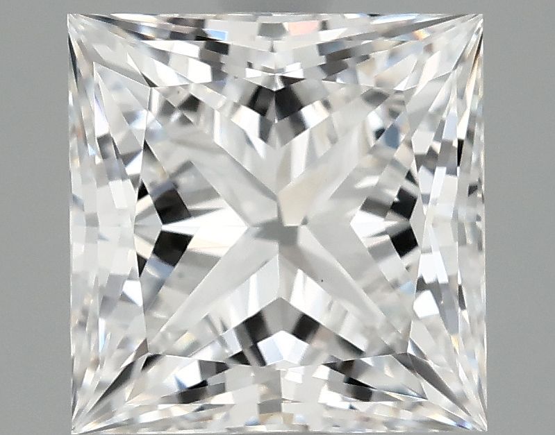 2.10 ct. princess Lab Grown Diamond front image