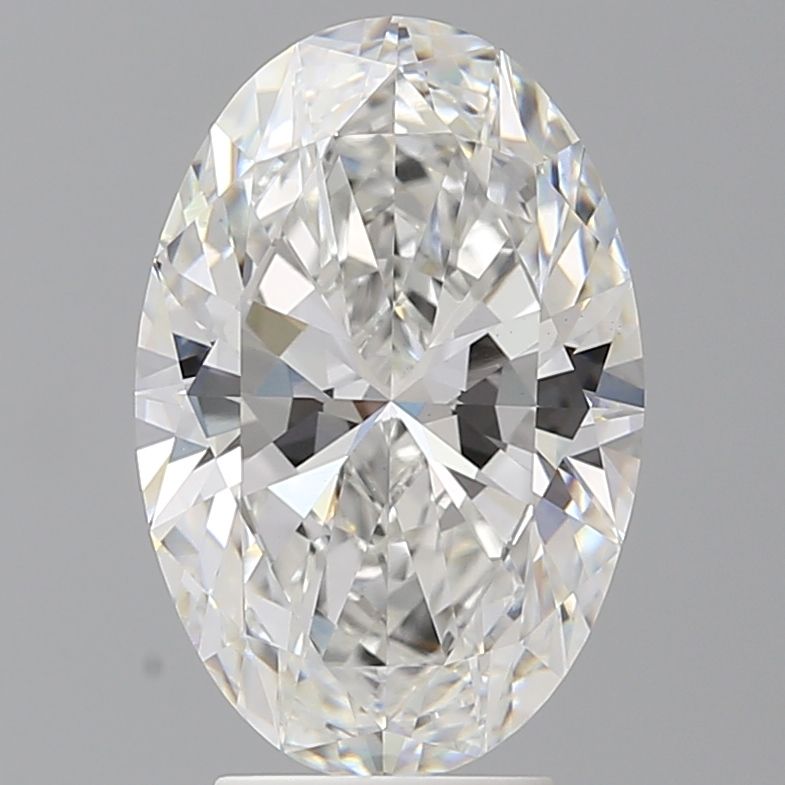 4.09 ct. oval Lab Grown Diamond front image