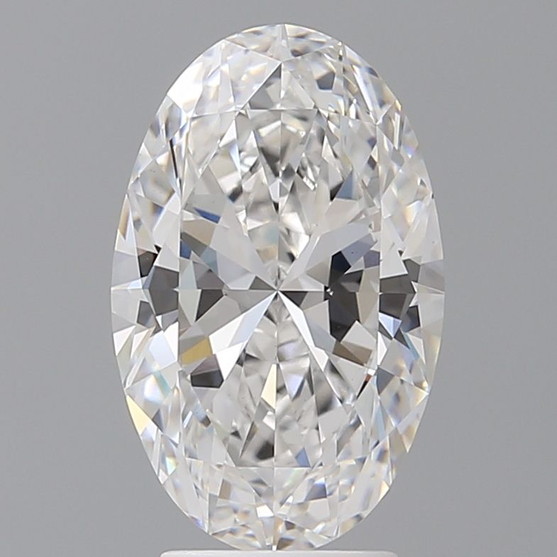 3.56 ct. oval Lab Grown Diamond front image