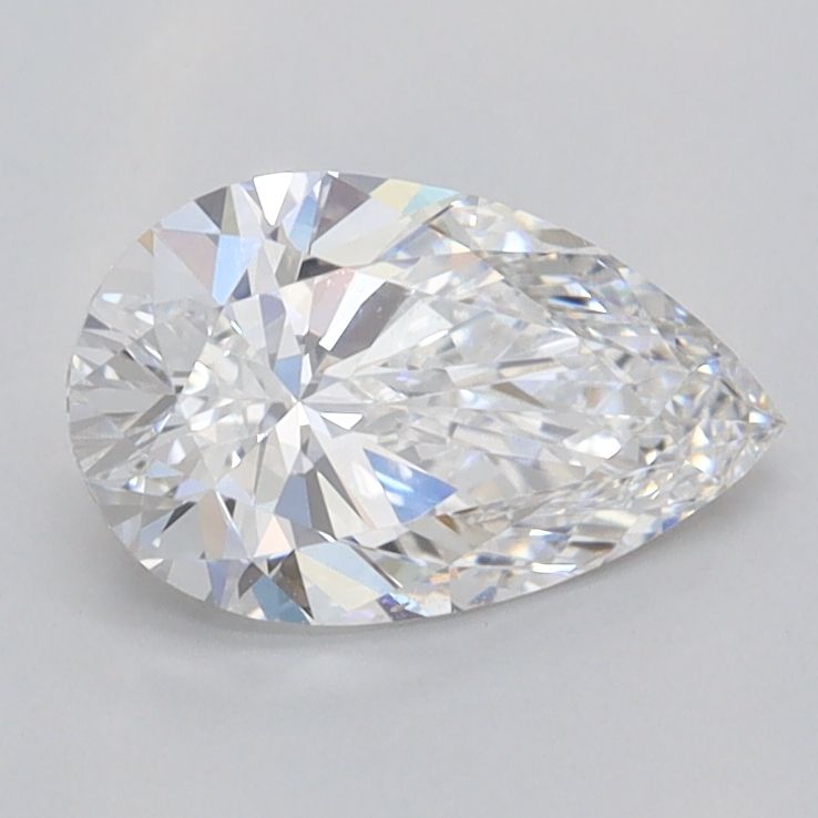 1.01 ct lab-grown Pear Diamond