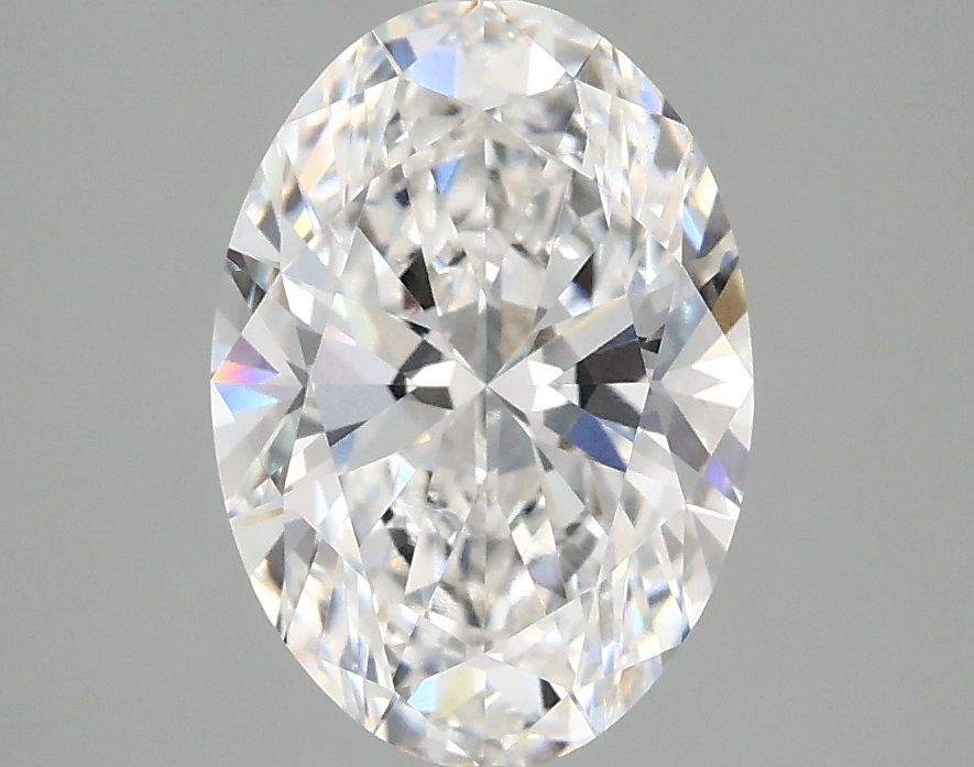 2.10 ct. oval Lab Grown Diamond front image