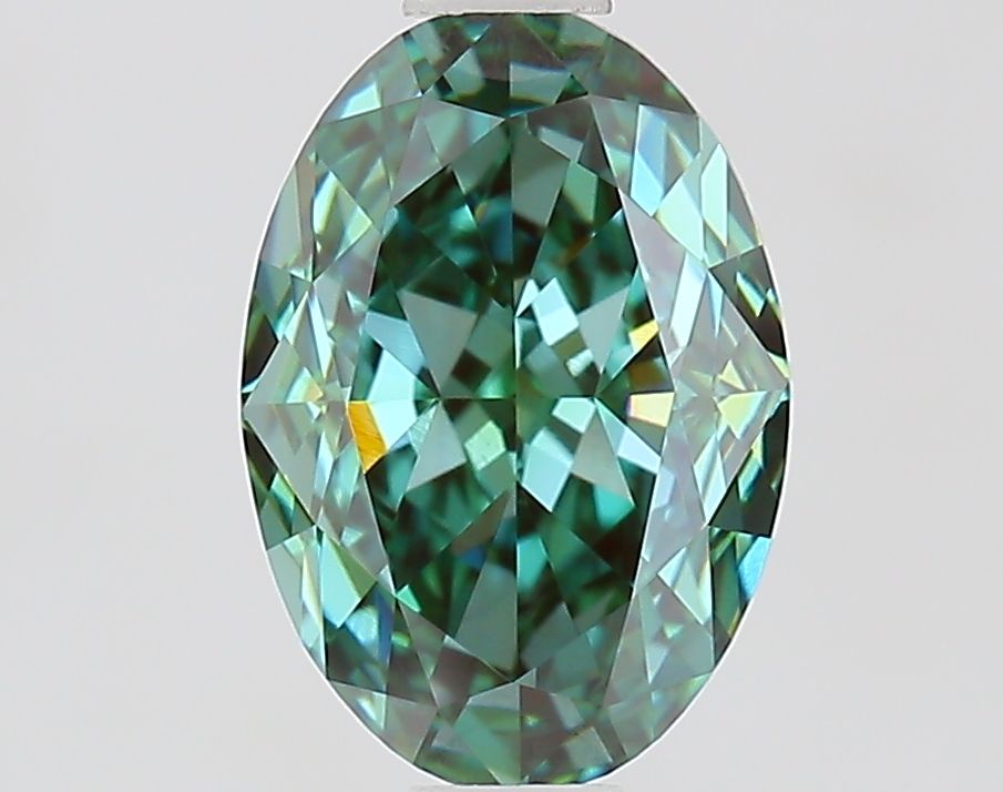 1.43 ct. oval Lab Grown Diamond front image