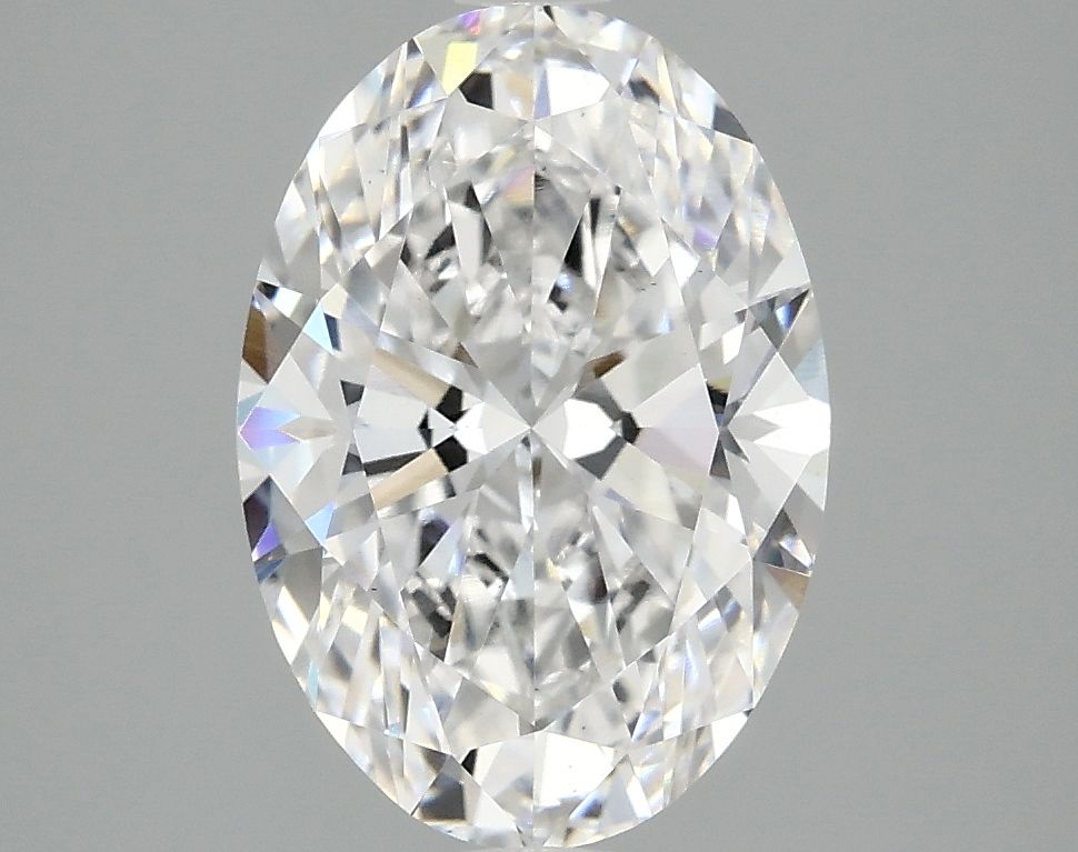 2.89 ct. oval Lab Grown Diamond front image