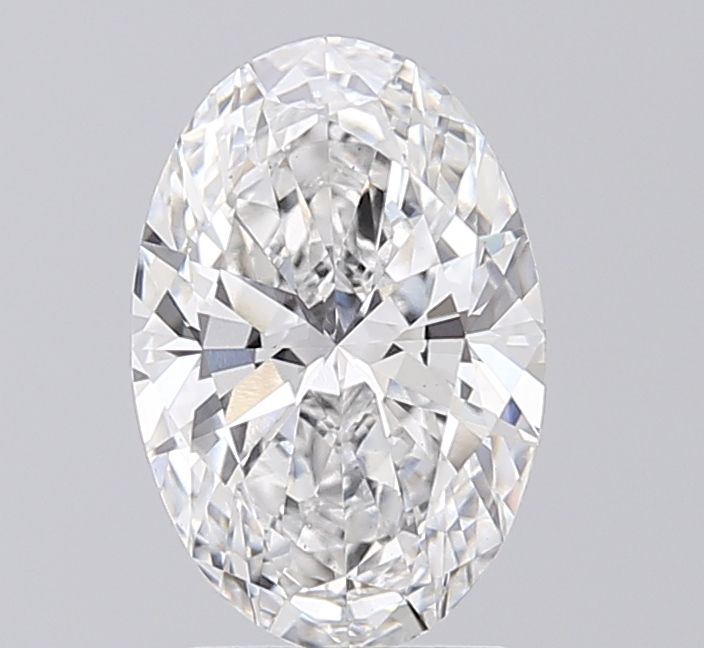 2.05 ct. oval Lab Grown Diamond front image