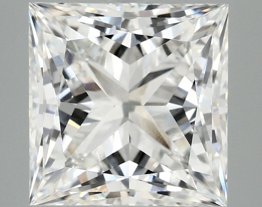 5.06 ct. princess Lab Grown Diamond front image