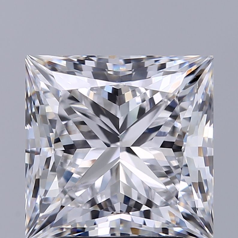 2.70 ct. princess Lab Grown Diamond front image