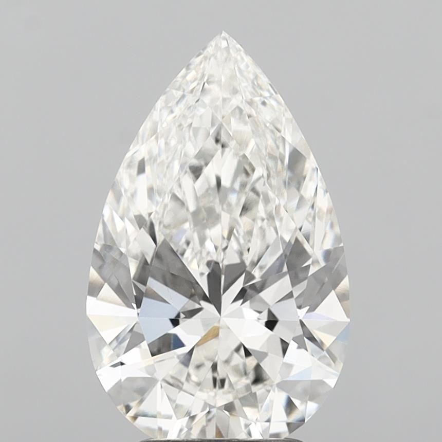 3.10 ct. pear Lab Grown Diamond front image