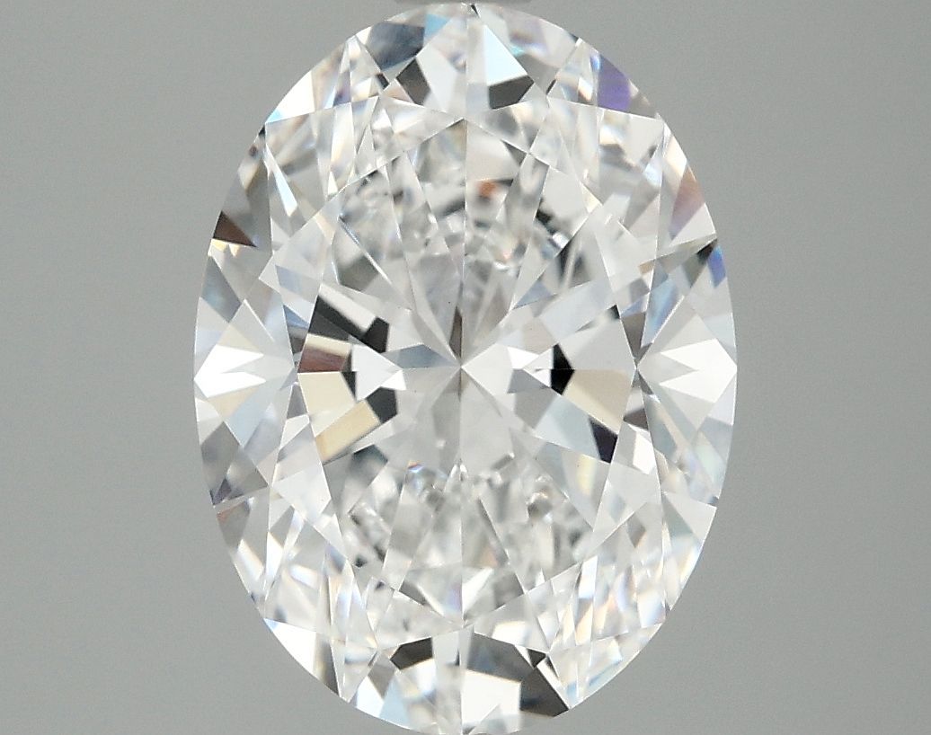 3.76 ct. oval Lab Grown Diamond front image