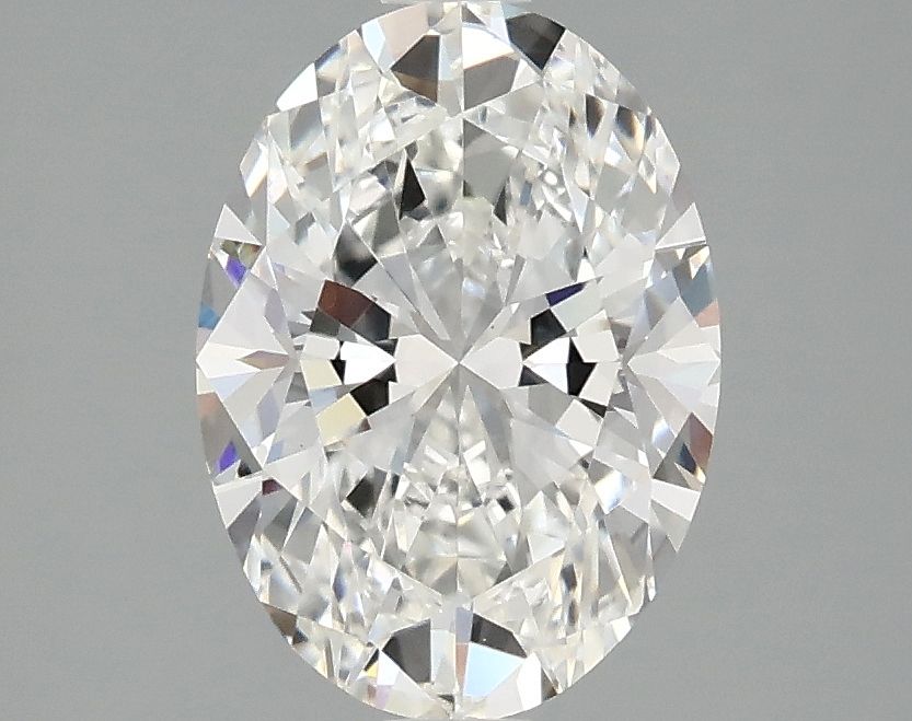 3.09 ct. oval Lab Grown Diamond front image