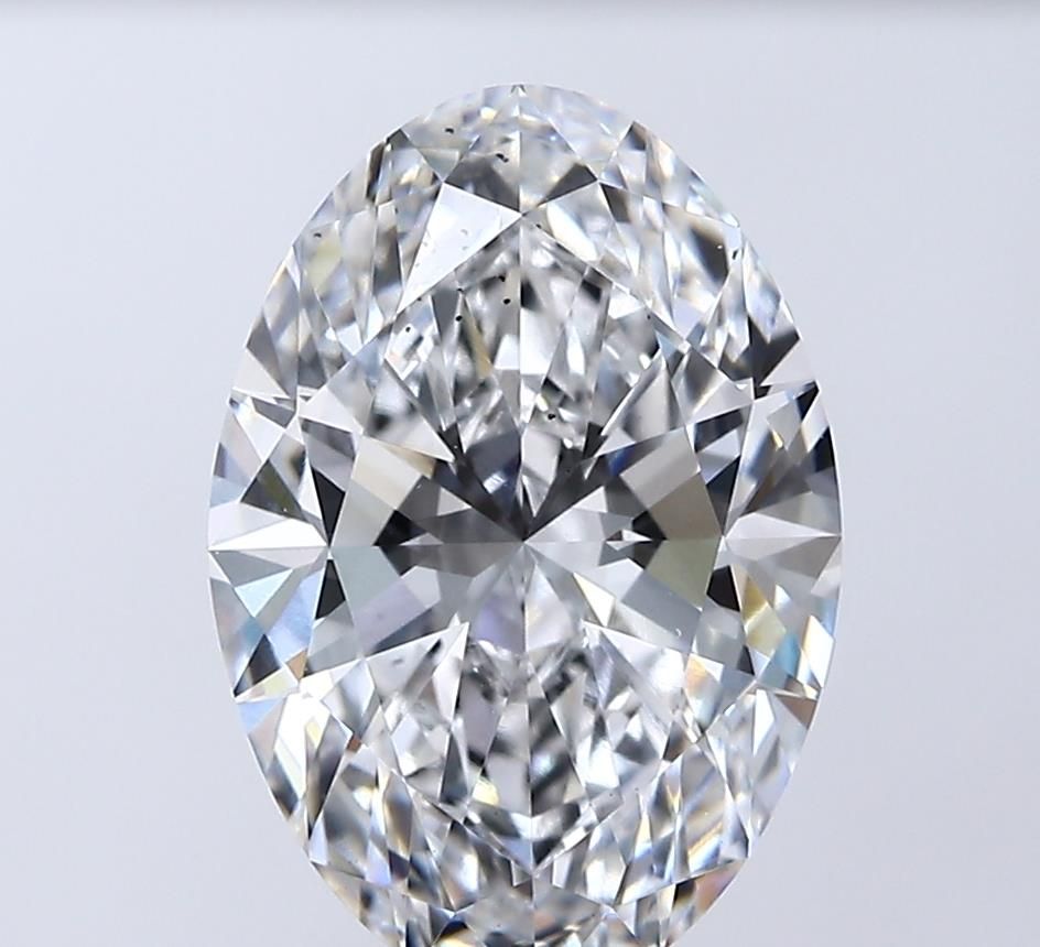 3.51 ct. oval Lab Grown Diamond front image