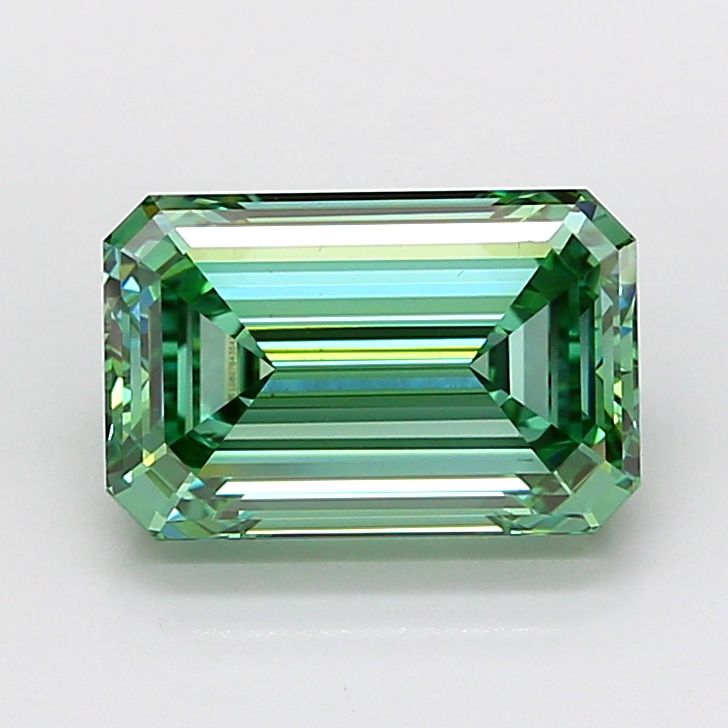 4.02 ct. emerald Lab Grown Diamond front image