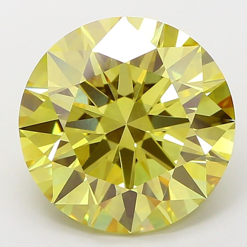 6.04 ct. round Lab Grown Diamond front image