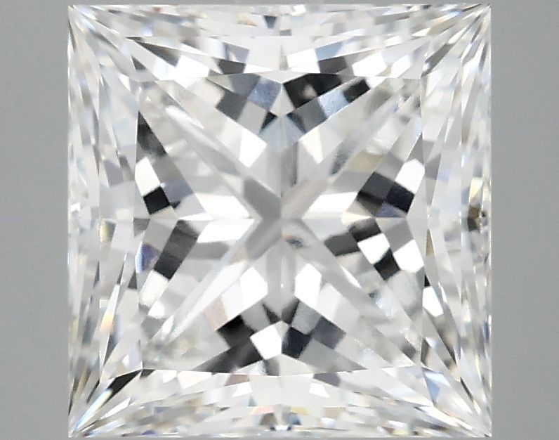 4.18 ct. princess Lab Grown Diamond front image