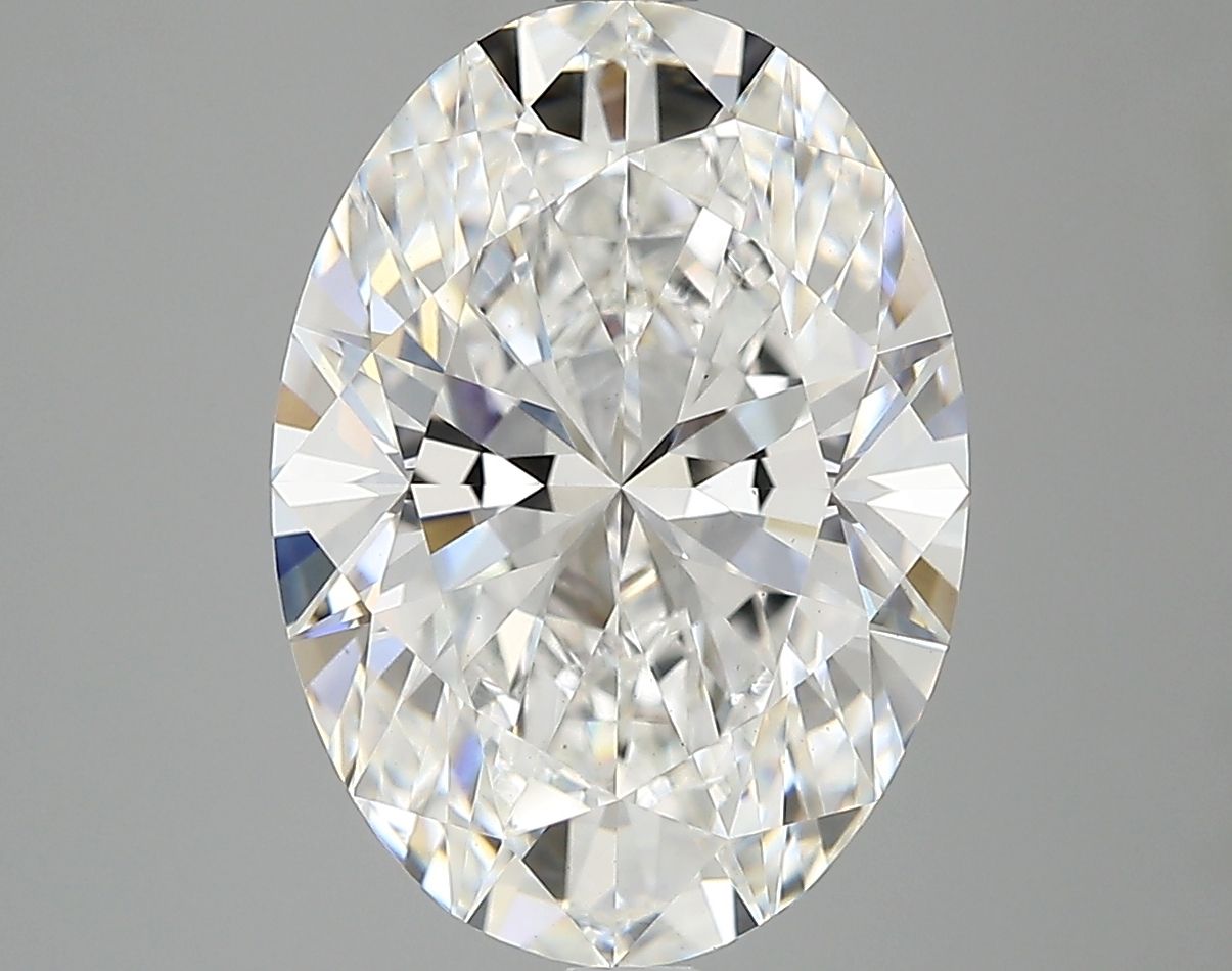 4.02 ct. oval Lab Grown Diamond front image