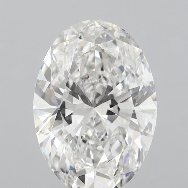 3.04 ct. oval Lab Grown Diamond front image