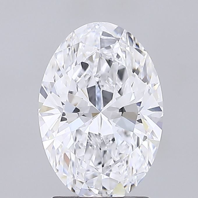 2.37 ct. oval Lab Grown Diamond front image