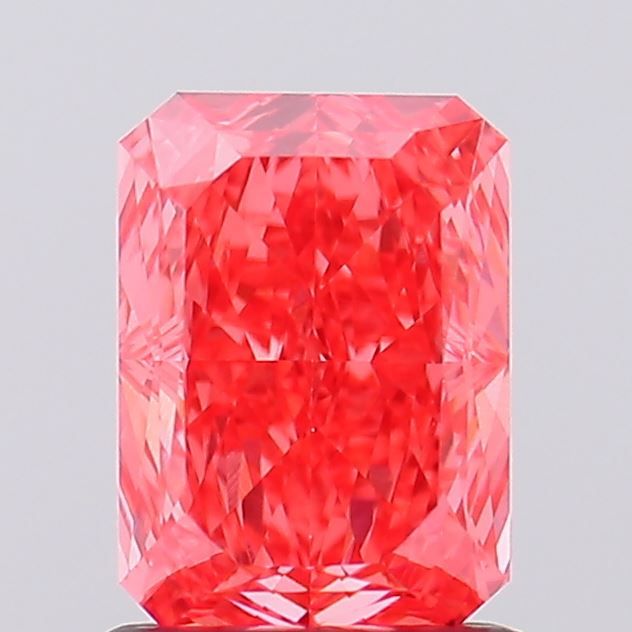 1.14 carat fancy vivid pink VS1 EX Cut IGI radiant diamond