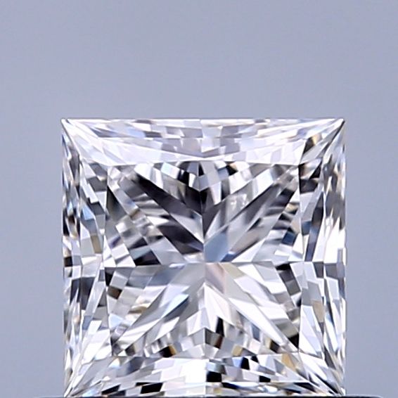 0.69 ct. princess Lab Grown Diamond front image