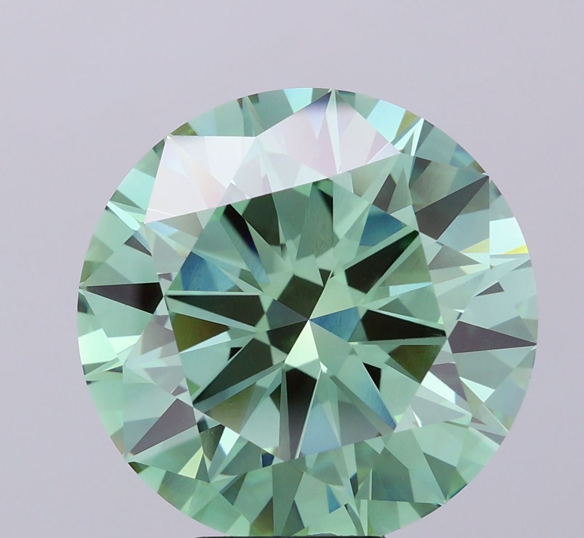 12.40 ct. round Lab Grown Diamond front image