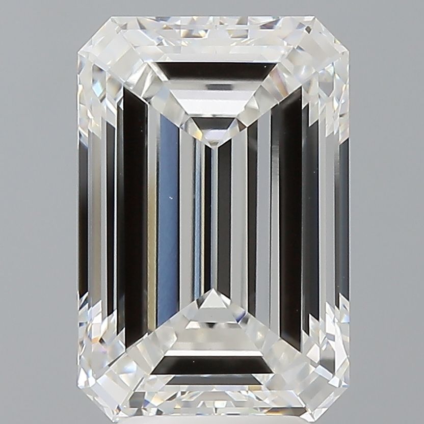 5.04 ct. emerald Lab Grown Diamond front image