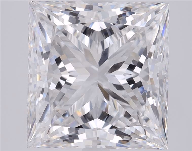 3.83 ct. princess Lab Grown Diamond front image