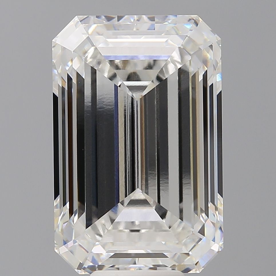 11.60 ct. emerald Lab Grown Diamond front image