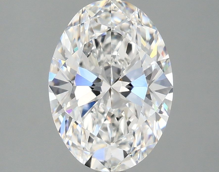 2.10 ct. oval Lab Grown Diamond front image