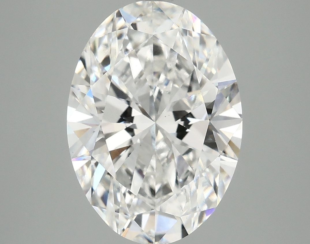 3.82 ct. oval Lab Grown Diamond front image
