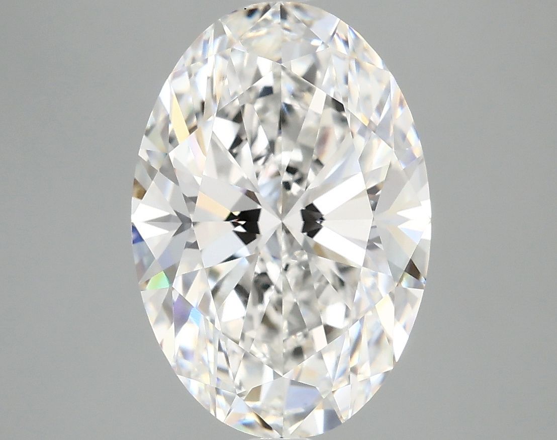 4.05 ct. oval Lab Grown Diamond front image