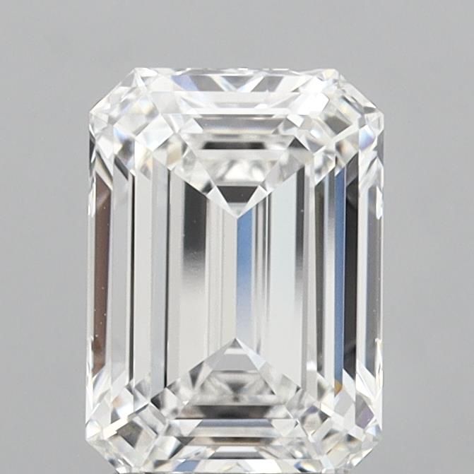 2.58 ct. emerald Lab Grown Diamond front image