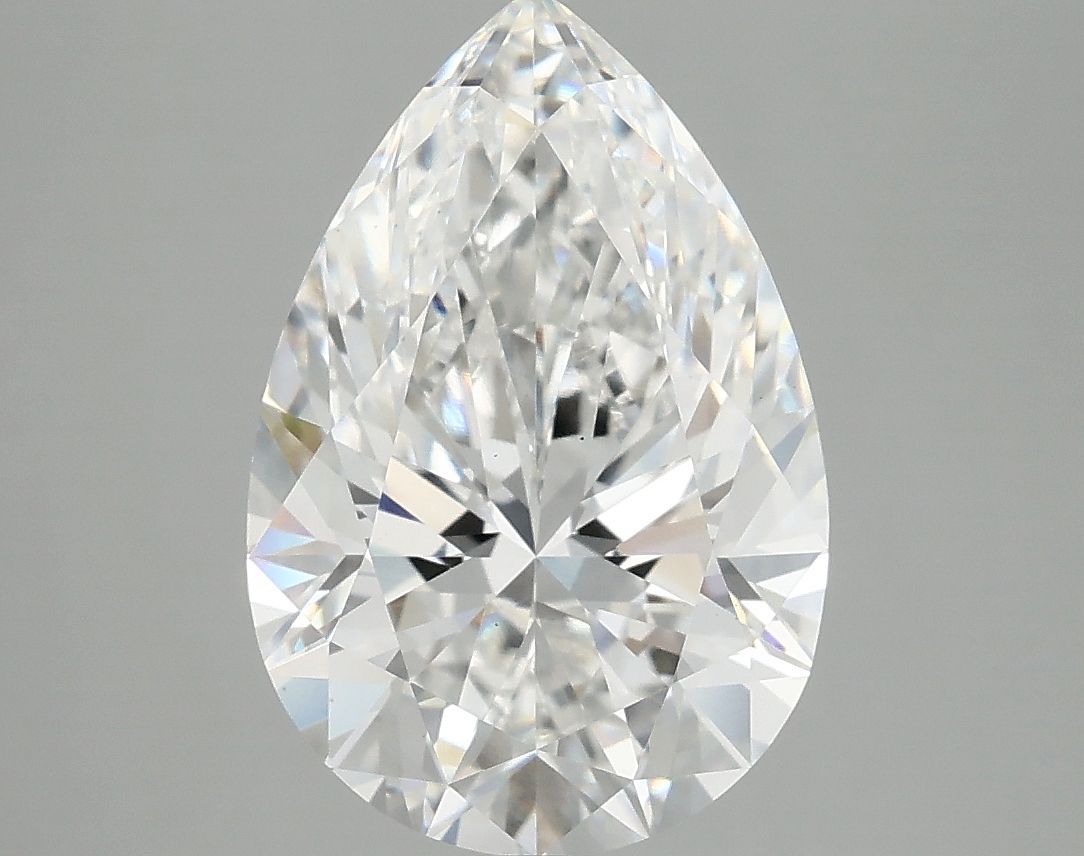 3.73 ct. pear Lab Grown Diamond front image
