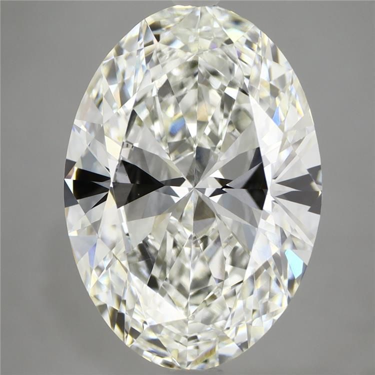 7.09 ct. oval Lab Grown Diamond front image