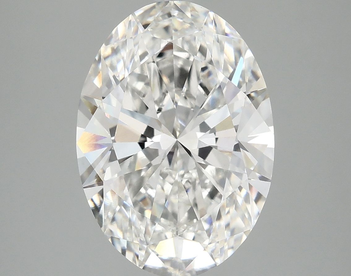 3.92 ct. oval Lab Grown Diamond front image