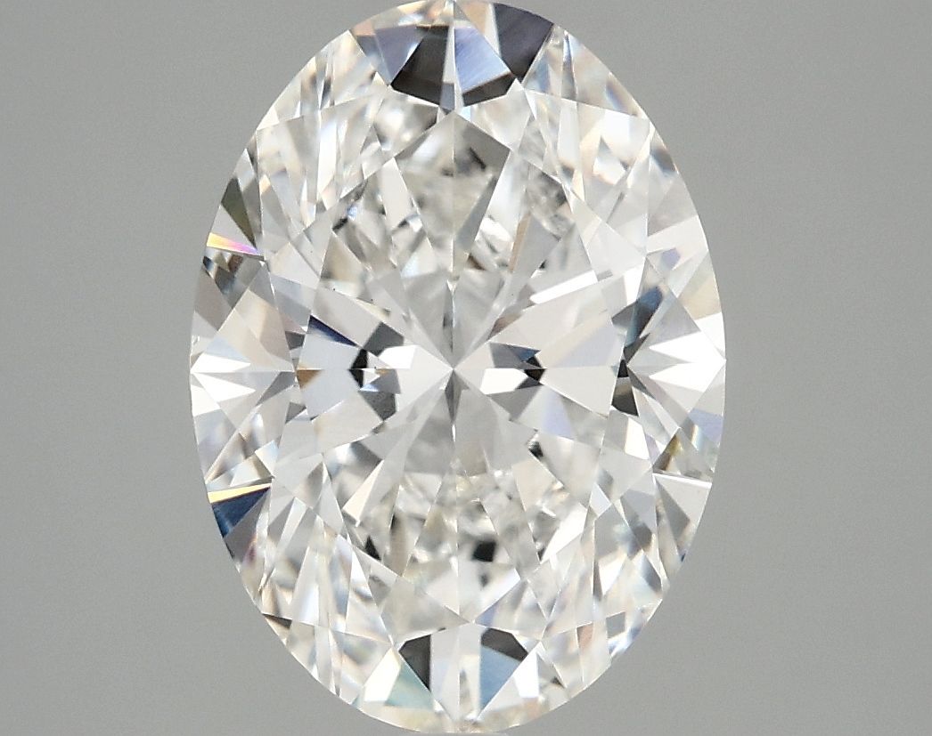 3.90 ct. oval Lab Grown Diamond front image