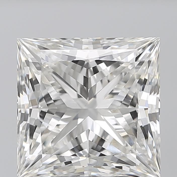 6.02 ct. princess Lab Grown Diamond front image