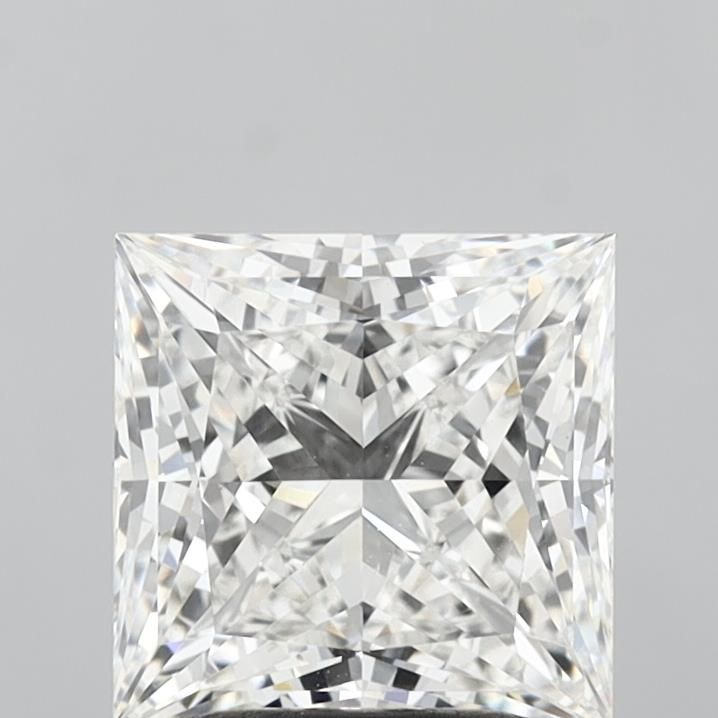 3.08 ct. princess Lab Grown Diamond front image