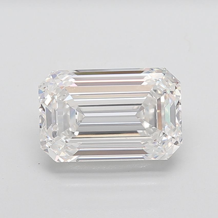 5.56 ct. emerald Lab Grown Diamond front image