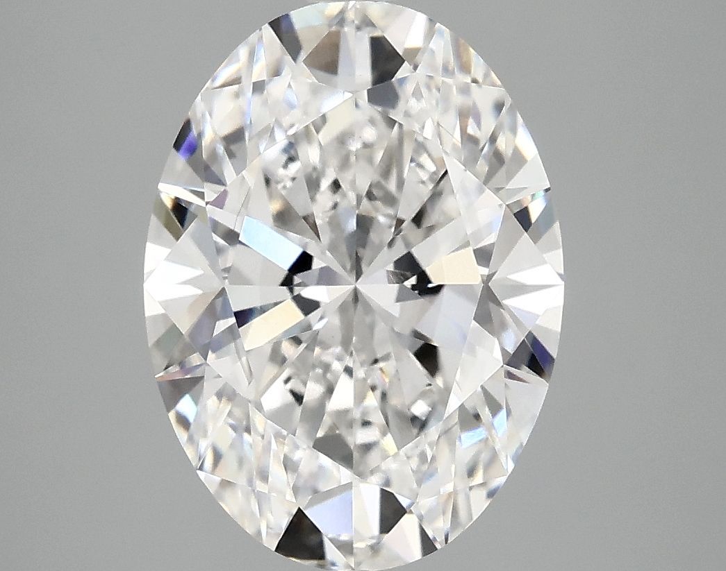 3.95 ct. oval Lab Grown Diamond front image