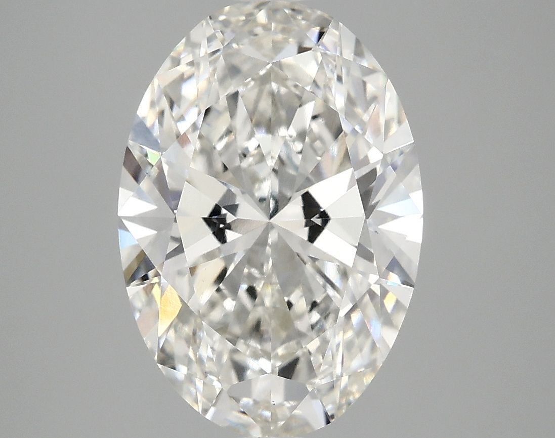 3.92 ct. oval Lab Grown Diamond front image