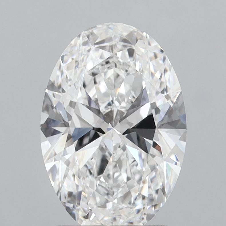 2.55 ct. oval Lab Grown Diamond front image