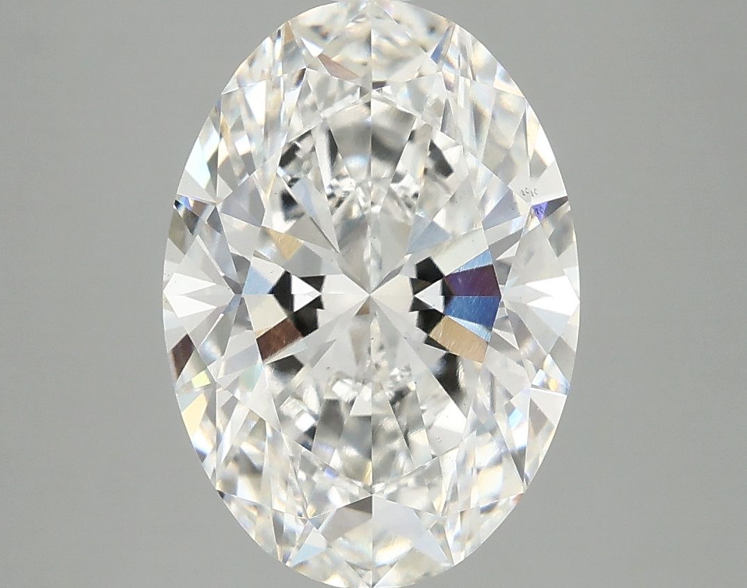 4.05 ct. oval Lab Grown Diamond front image