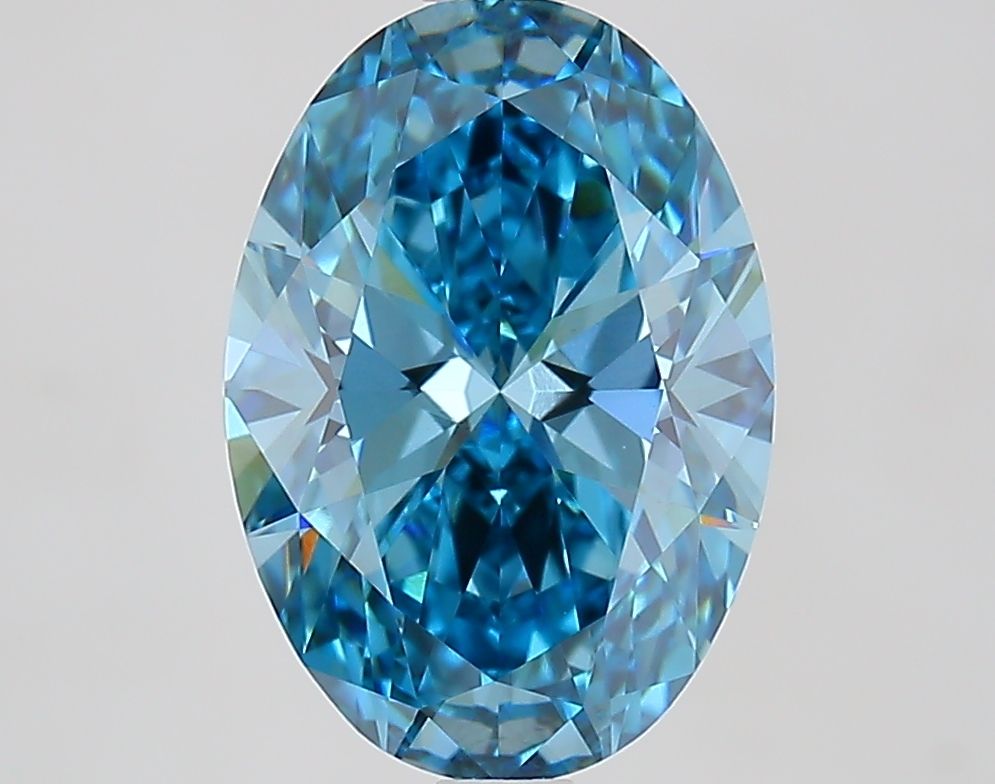3.06 ct. oval Lab Grown Diamond front image