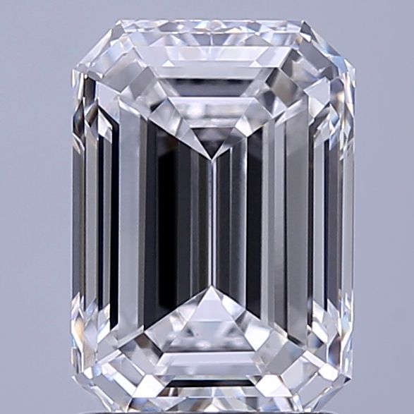 1.70 ct. emerald Lab Grown Diamond front image