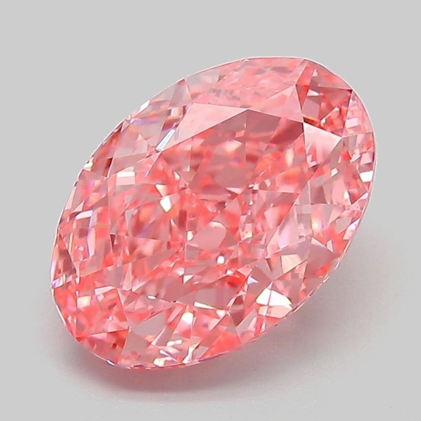 3.05 ct. oval Lab Grown Diamond front image
