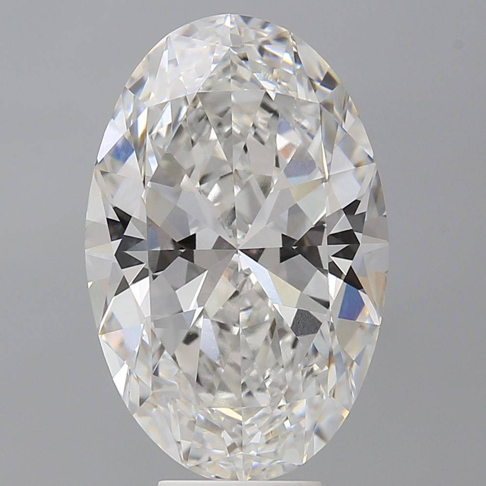 8.05 ct. oval Lab Grown Diamond front image