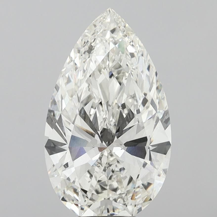 7.07 ct. pear Lab Grown Diamond front image