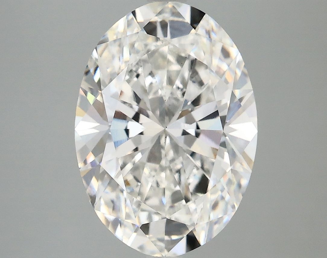 3.84 ct. oval Lab Grown Diamond front image