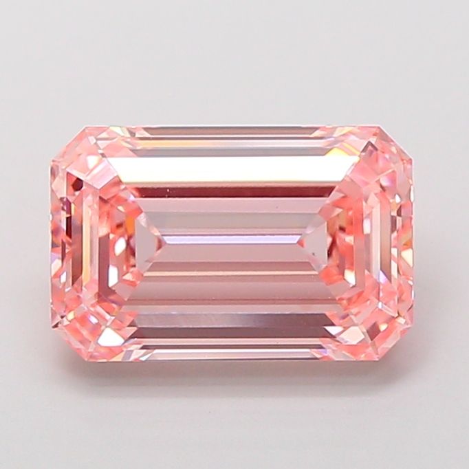 5.10 ct. emerald Lab Grown Diamond front image