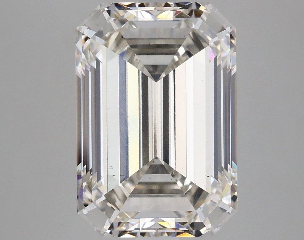 4.85 ct. emerald Lab Grown Diamond front image