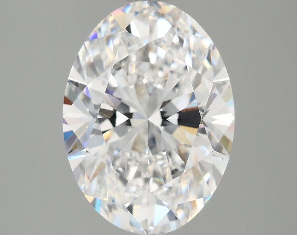 3.06 ct. oval Lab Grown Diamond front image